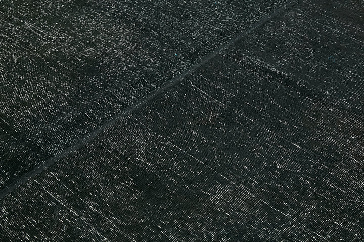 9x12 Black Overdyed Large Area Rug - 43127
