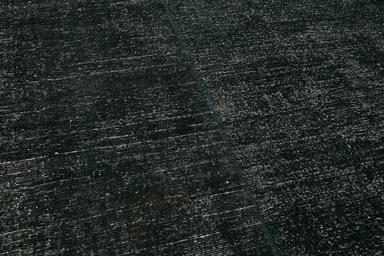 9x12 Black Overdyed Large Area Rug - 43127