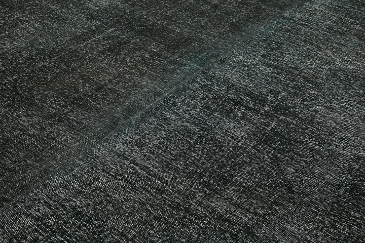 9x12 Black Overdyed Large Area Rug - 43130