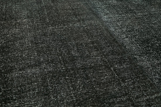 9x12 Black Overdyed Large Area Rug - 43130