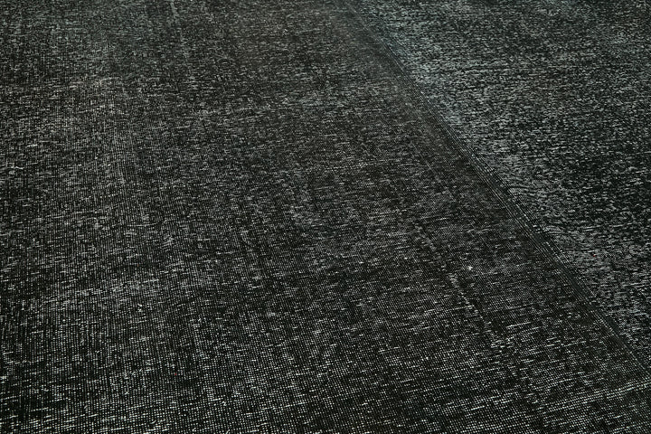 9x12 Black Overdyed Large Area Rug - 43130