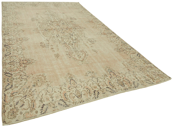 8x12 Beige Vintage Large Area Rug - 43131