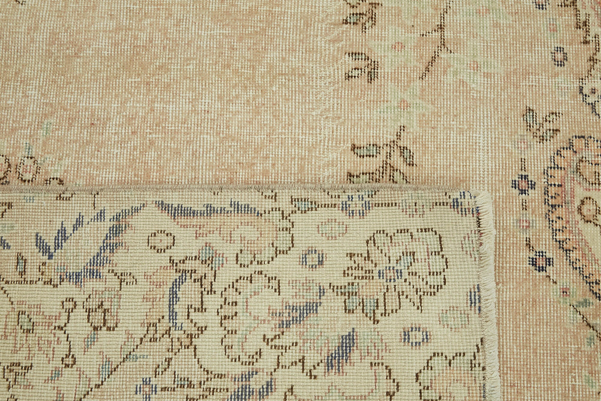 8x12 Beige Vintage Large Area Rug - 43131