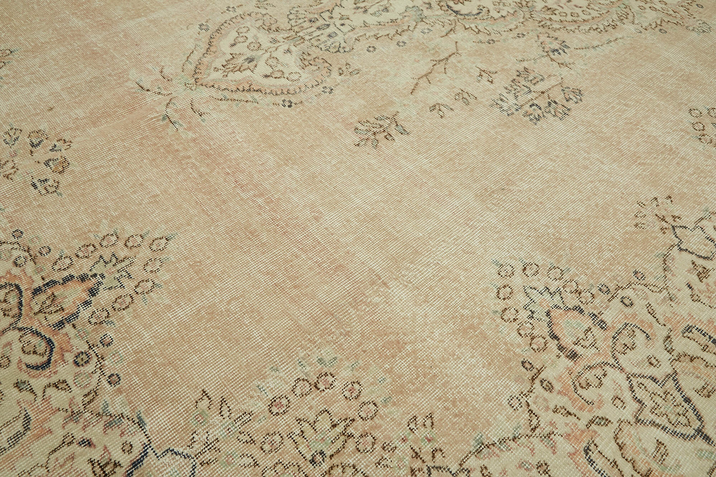 8x12 Beige Vintage Large Area Rug - 43131