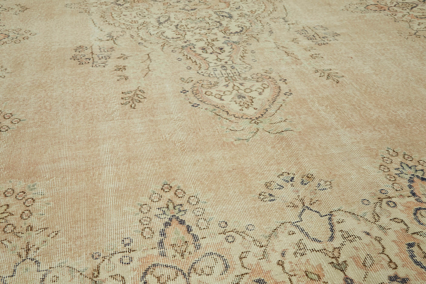 8x12 Beige Vintage Large Area Rug - 43131