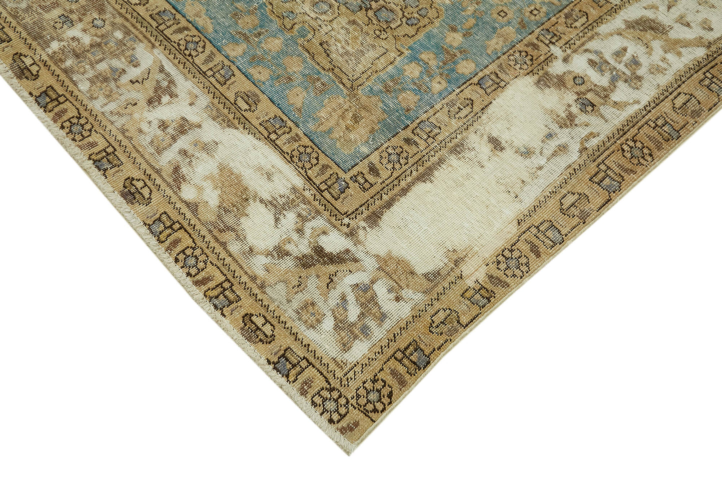 10x12 Beige Vintage Large Area Rug - 43137