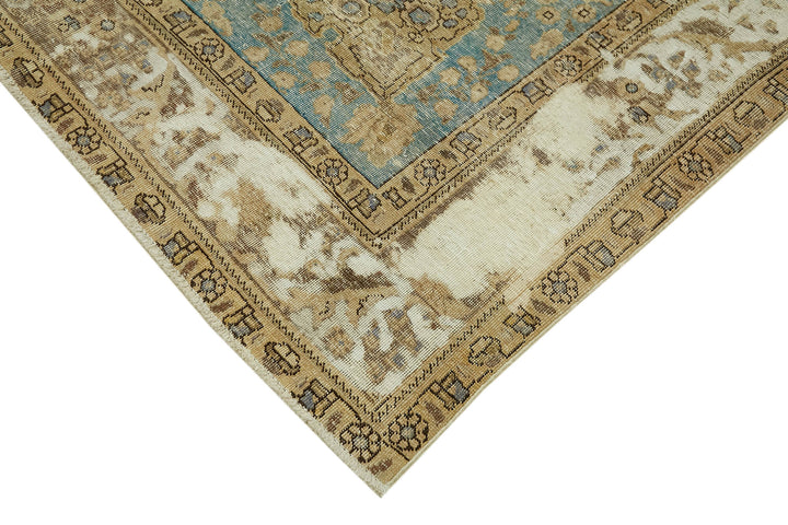 10x12 Beige Vintage Large Area Rug - 43137
