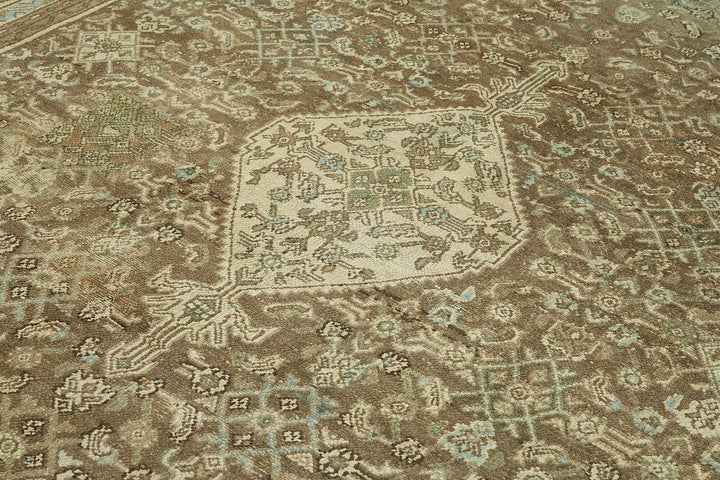 8x12 Beige Vintage Large Area Rug - 43143