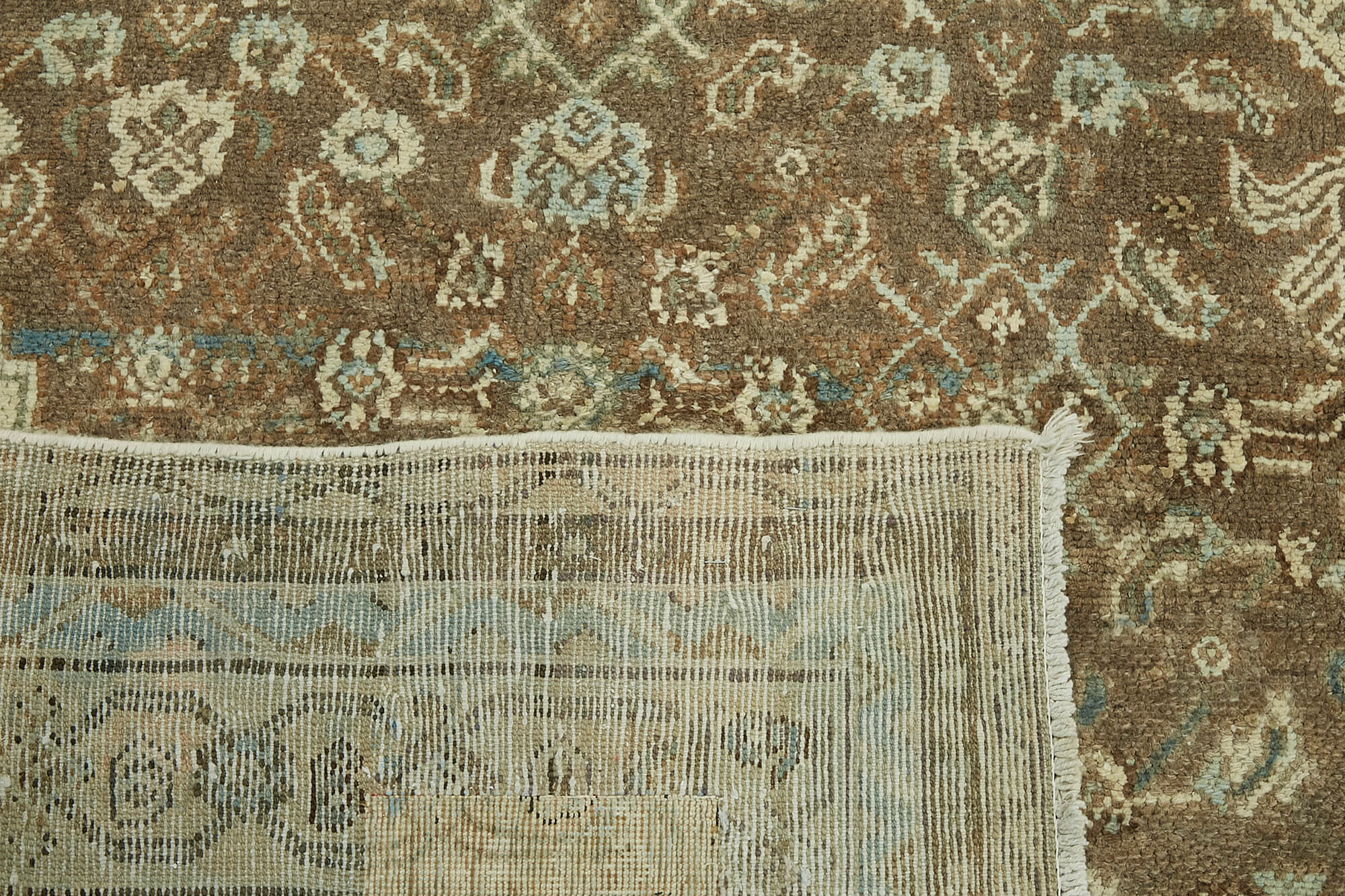 8x12 Beige Vintage Large Area Rug - 43143
