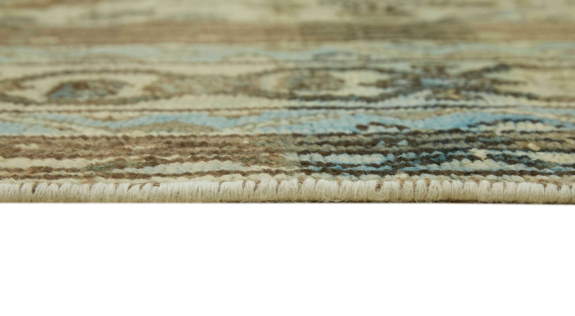 8x12 Beige Vintage Large Area Rug - 43143