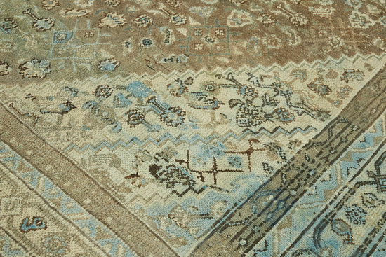 8x12 Beige Vintage Large Area Rug - 43143