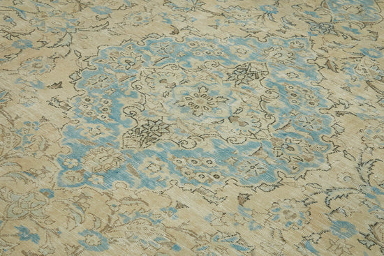 10x13 Beige Vintage Large Area Rug - 43154