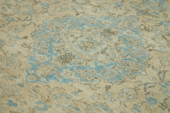 10x13 Beige Vintage Large Area Rug - 43154