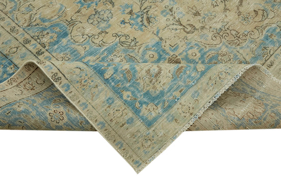10x13 Beige Vintage Large Area Rug - 43154