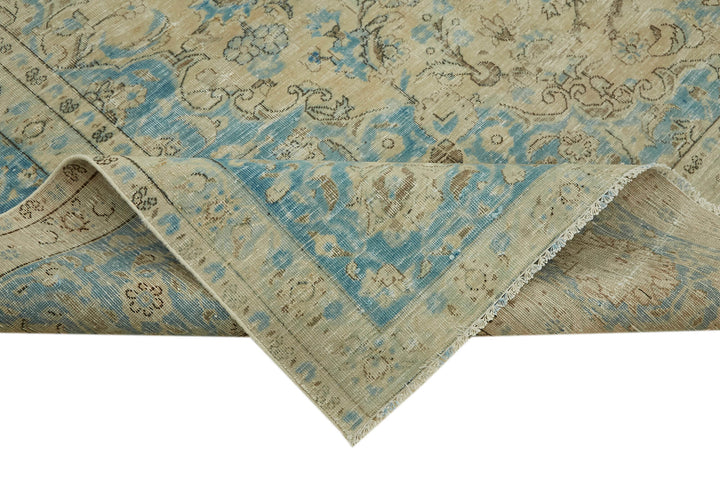 10x13 Beige Vintage Large Area Rug - 43154