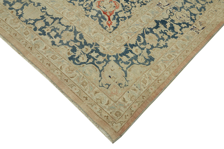 10x13 Beige Vintage Large Area Rug - 43159