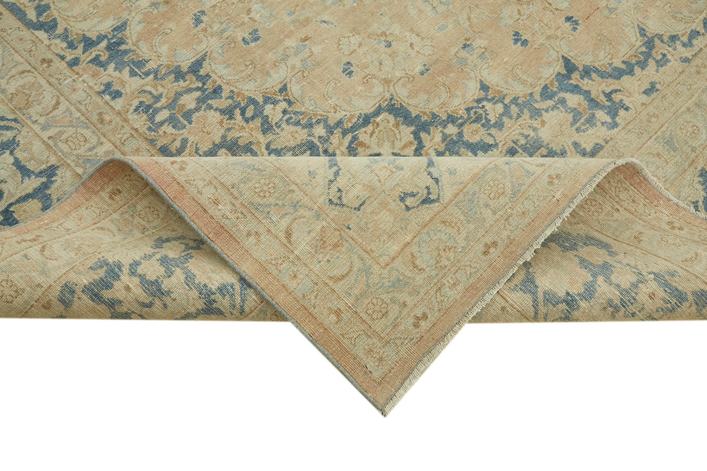 10x13 Beige Vintage Large Area Rug - 43159