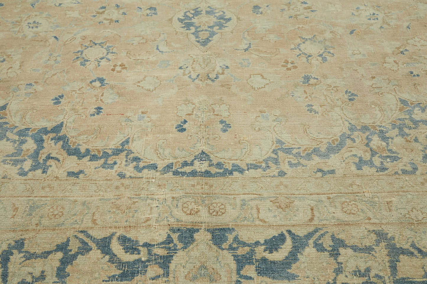 10x13 Beige Vintage Large Area Rug - 43159
