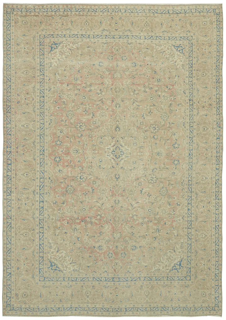 9x13 Beige Vintage Large Area Rug - 43161