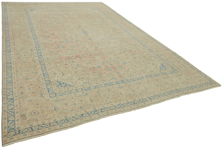 9x13 Beige Vintage Large Area Rug - 43161