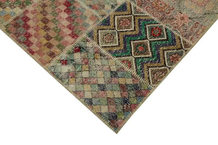 8x10 Multicolor Patchwork Rug - 43170