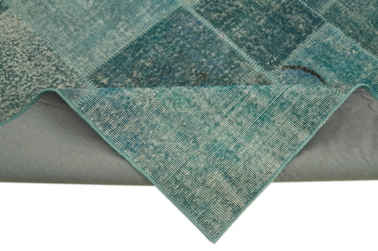 8x10 Blue Patchwork Rug - 43188