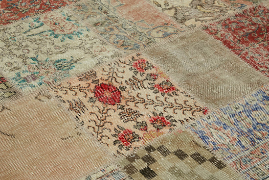 8x10 Beige Patchwork Rug - 43190