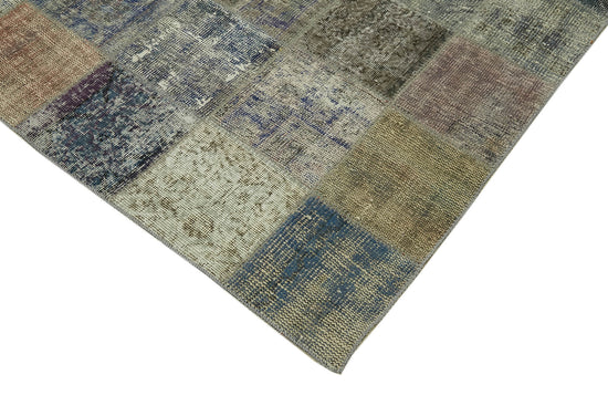 8x12 Grey Patchwork Rug- 43212