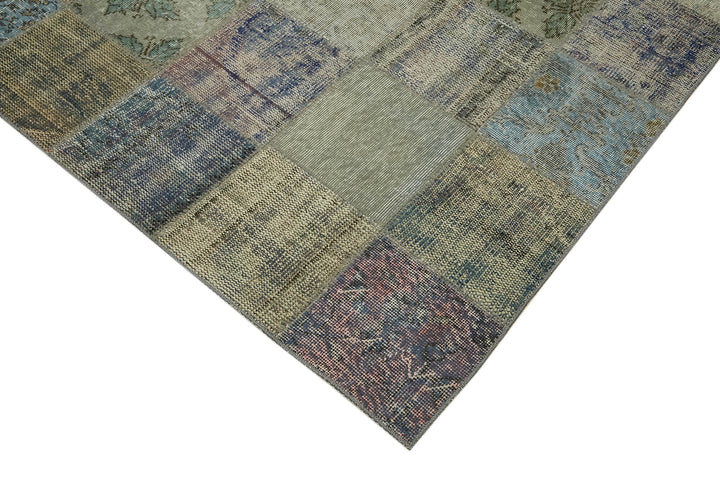 8x12 Grey Patchwork Rug- 43213