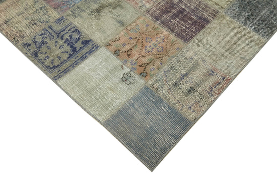 8x11 Grey Patchwork Rug- 43216