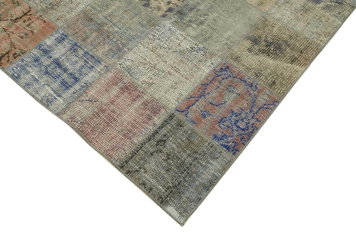 8x12 Grey Patchwork Rug- 43220