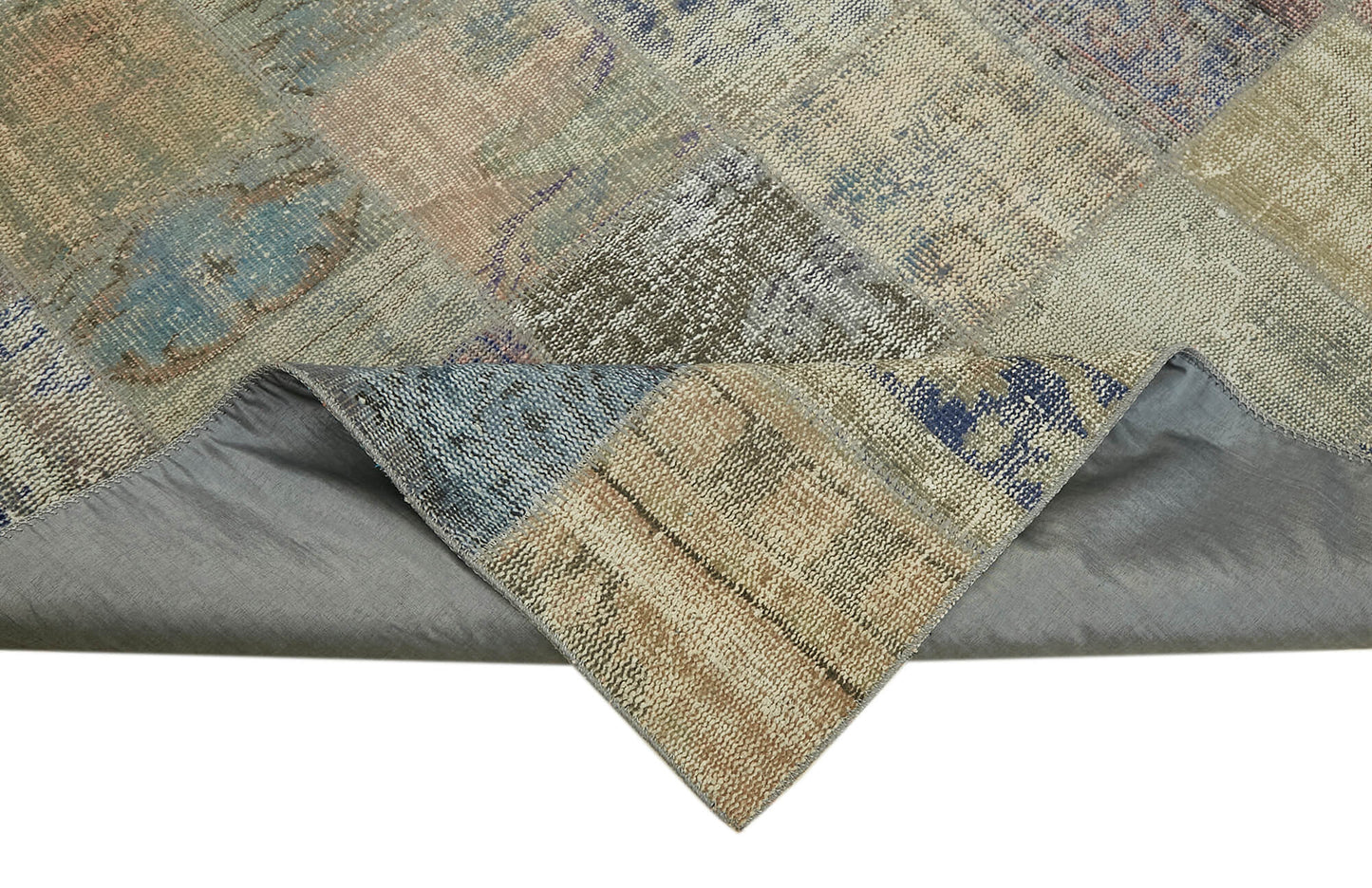 8x12 Grey Patchwork Rug- 43221