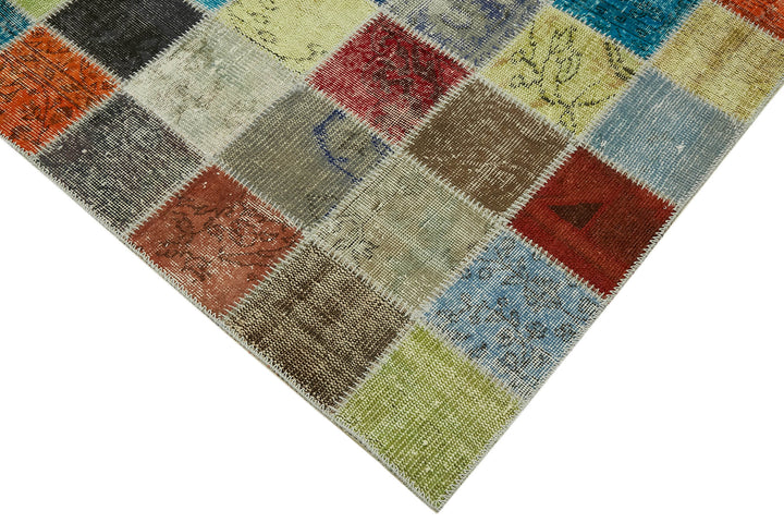 8x11 Multicolor Patchwork Rug- 43222