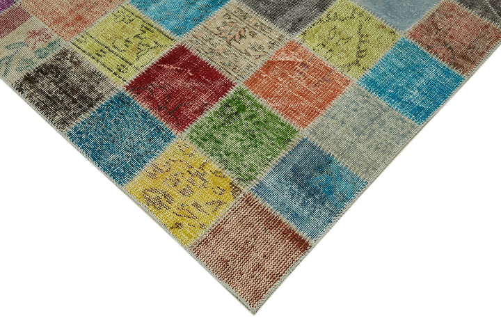 8x11 Multicolor Patchwork Rug- 43224