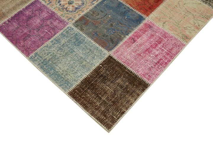 8x12 Multicolor Patchwork Rug- 43226