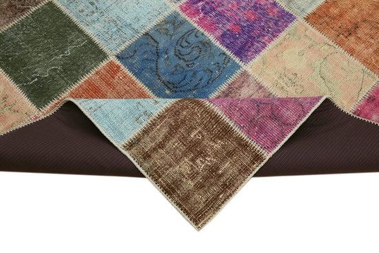 8x12 Multicolor Patchwork Rug- 43226