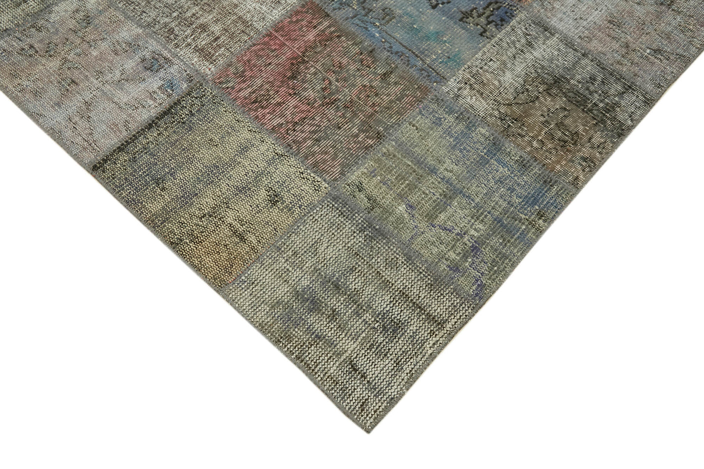 8x11 Grey Patchwork Rug- 43228