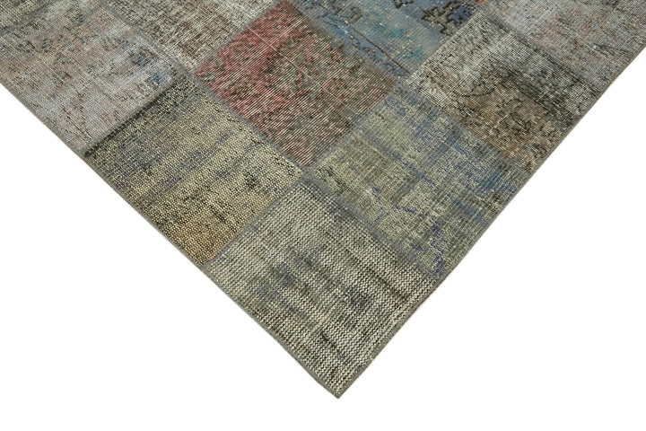 8x11 Grey Patchwork Rug- 43228