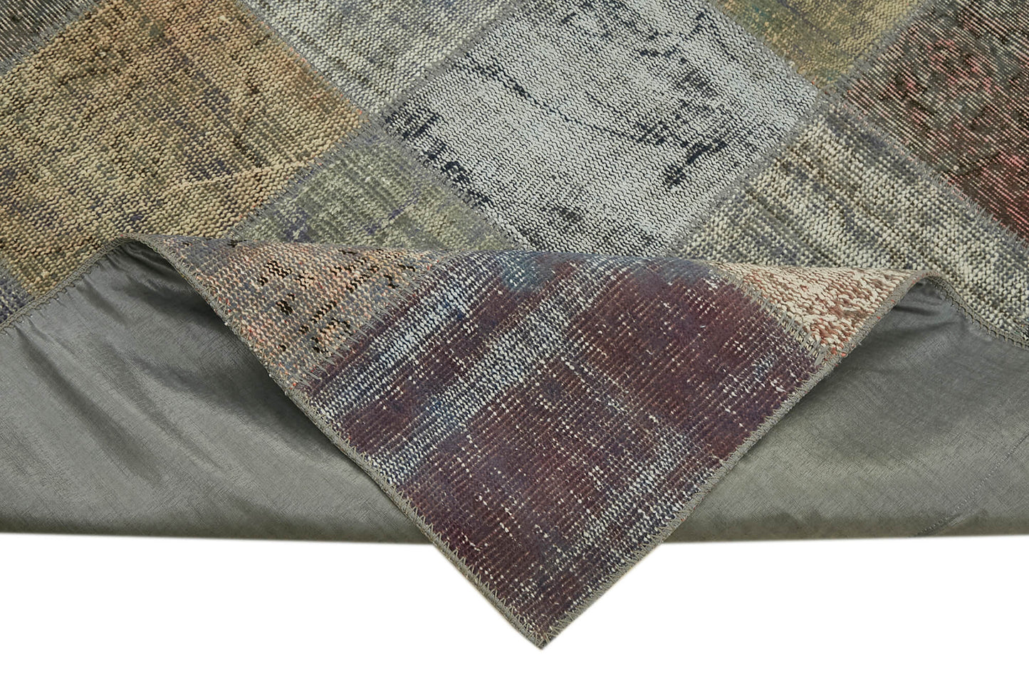 8x11 Grey Patchwork Rug- 43228