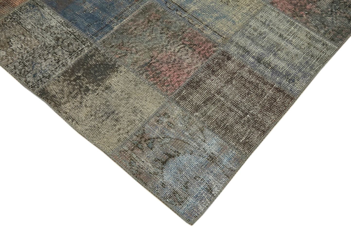 8x11 Grey Patchwork Rug- 43229