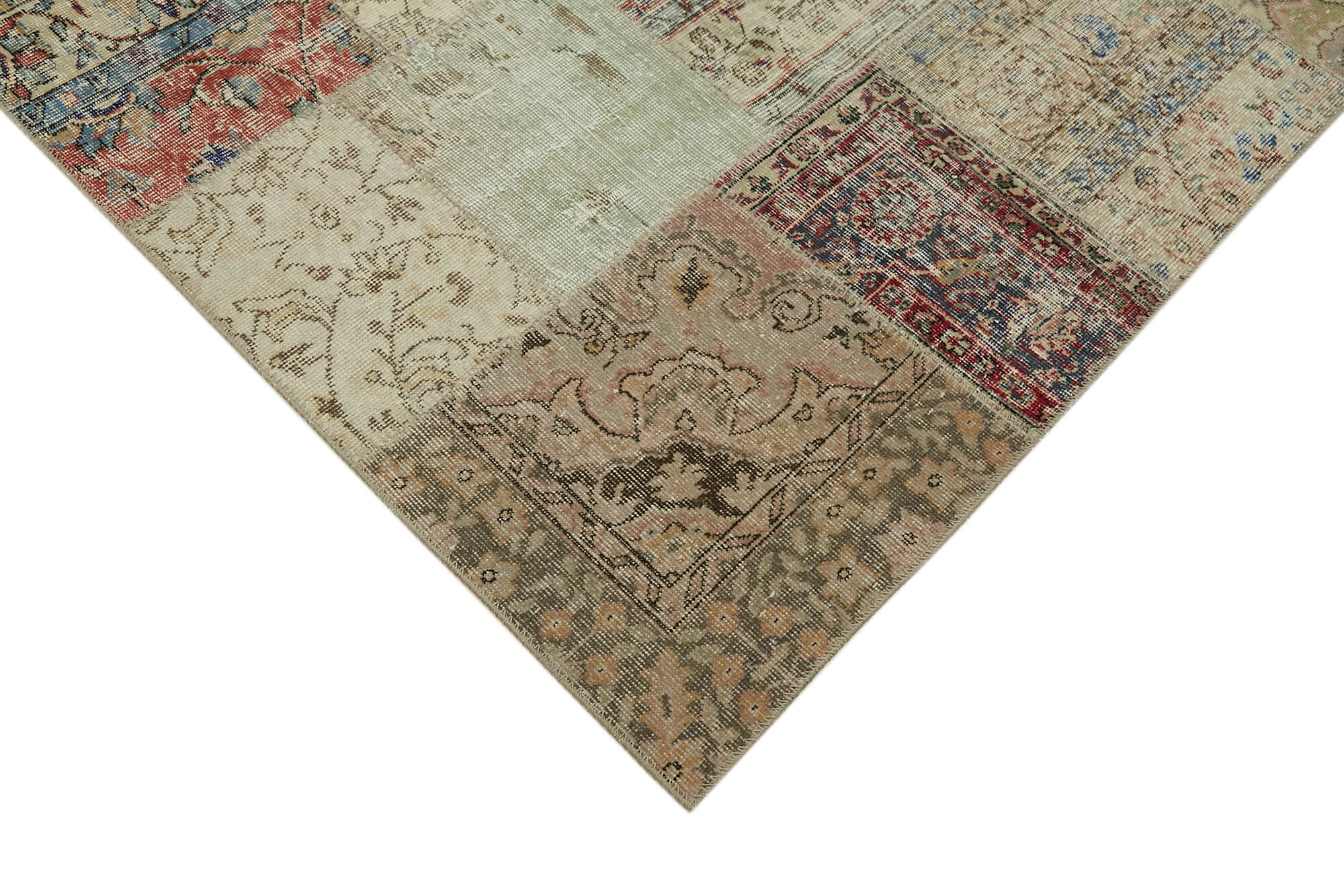 8x11 Multicolor Patchwork Rug- 43238