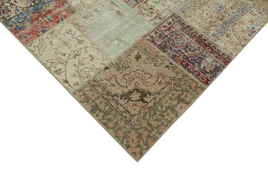 8x11 Multicolor Patchwork Rug- 43238