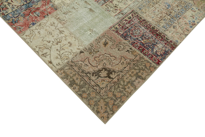 8x11 Multicolor Patchwork Rug- 43238