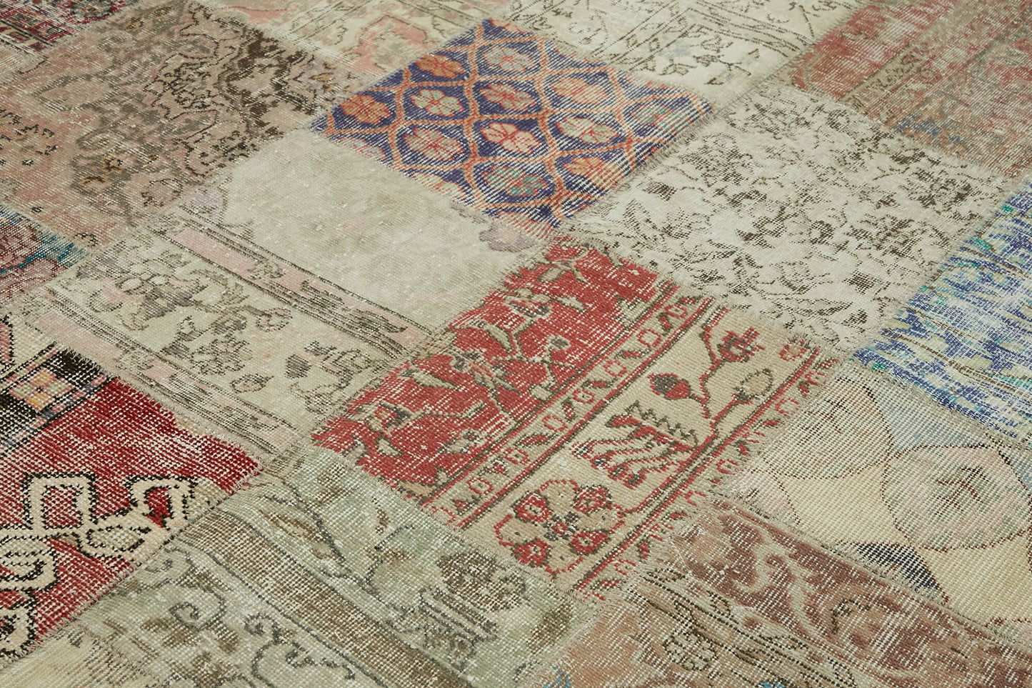 8x11 Multicolor Patchwork Rug- 43238