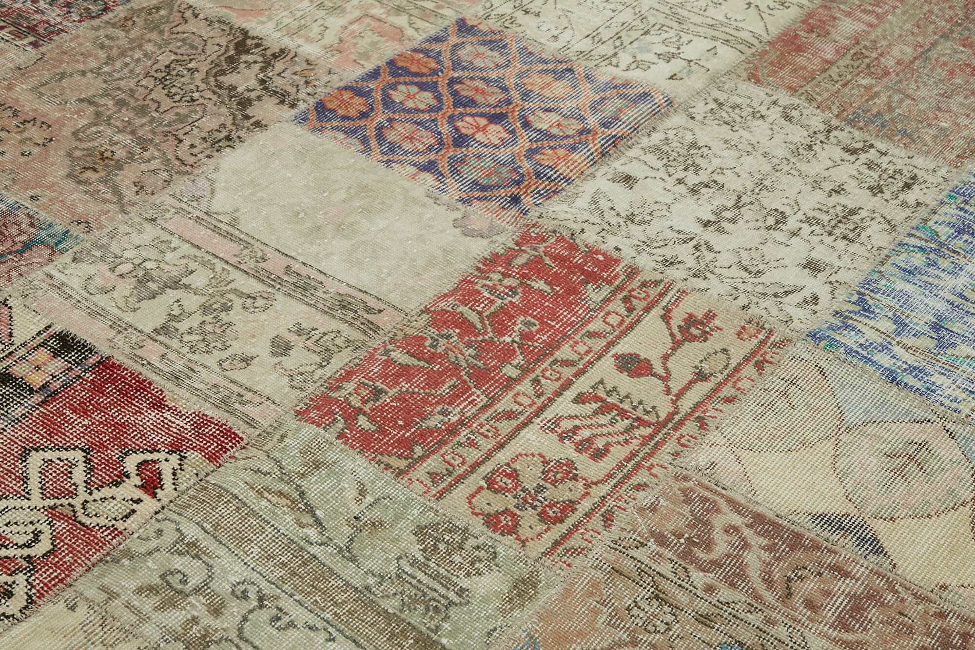 8x11 Multicolor Patchwork Rug- 43238