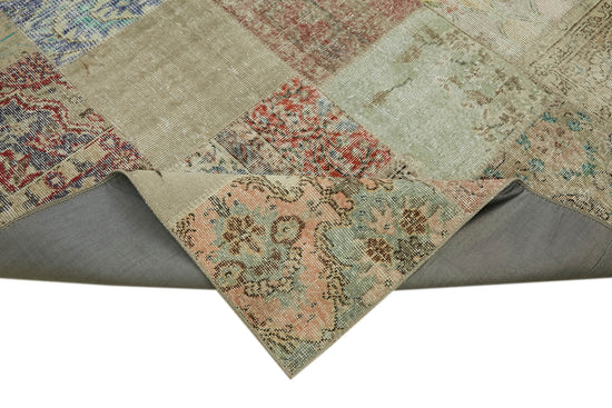 8x11 Multicolor Patchwork Rug- 43238