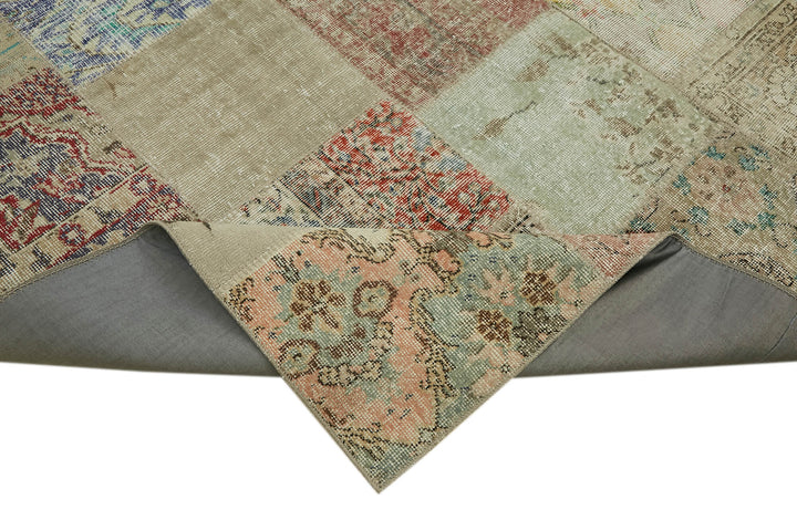 8x11 Multicolor Patchwork Rug- 43238