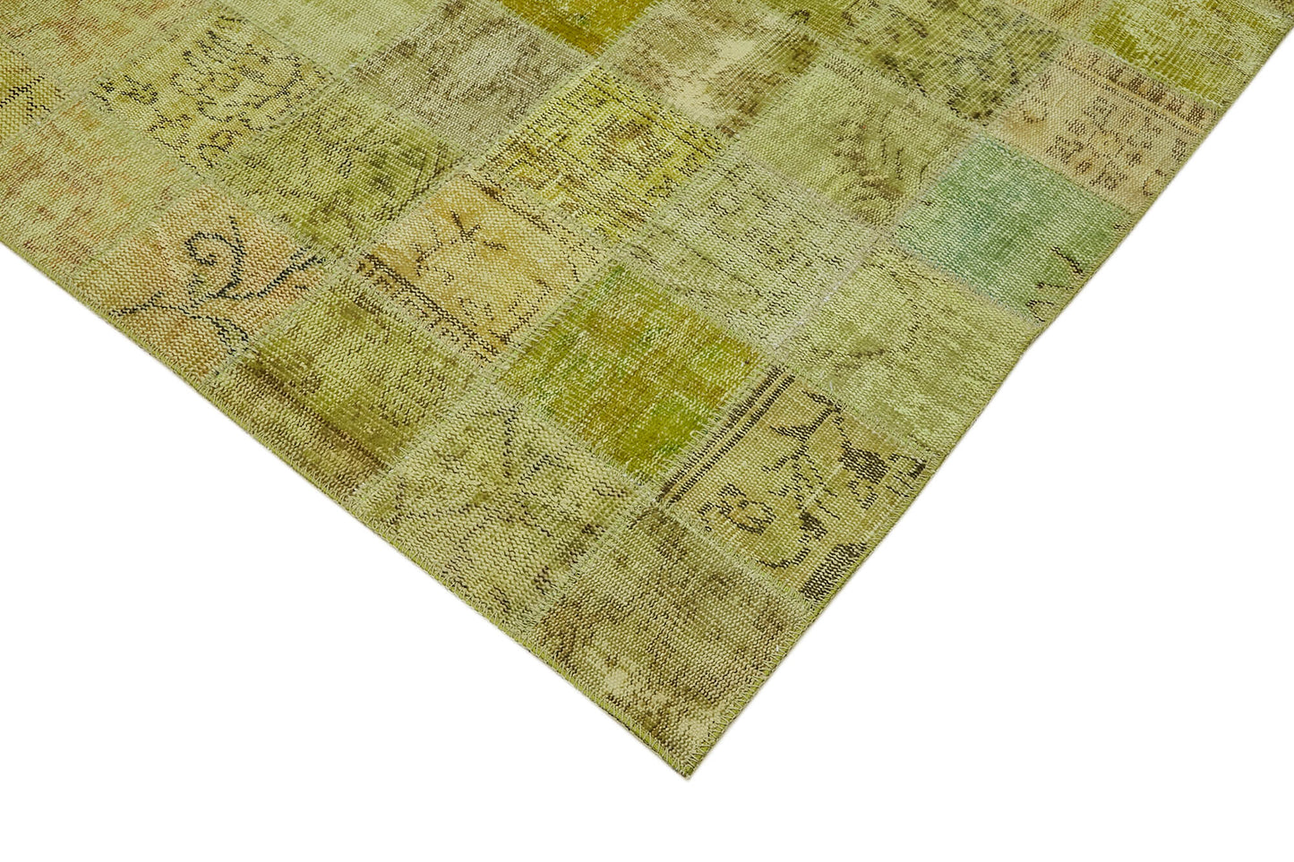 8x11 Yellow Patchwork Rug- 43247