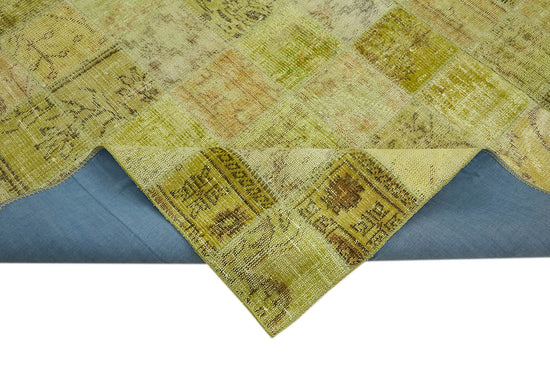 8x11 Yellow Patchwork Rug- 43247