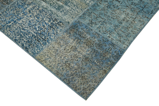 8x11 Blue Patchwork Rug- 43252